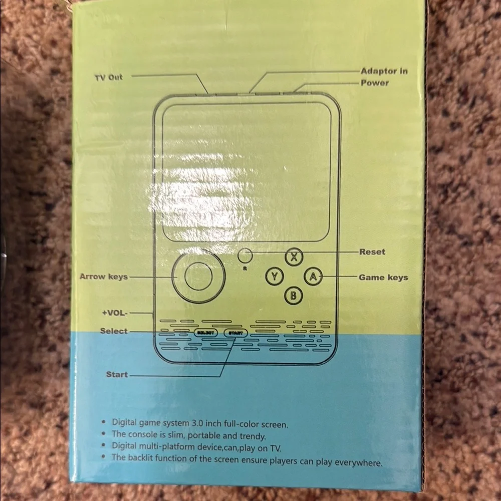Handheld Console - Blue